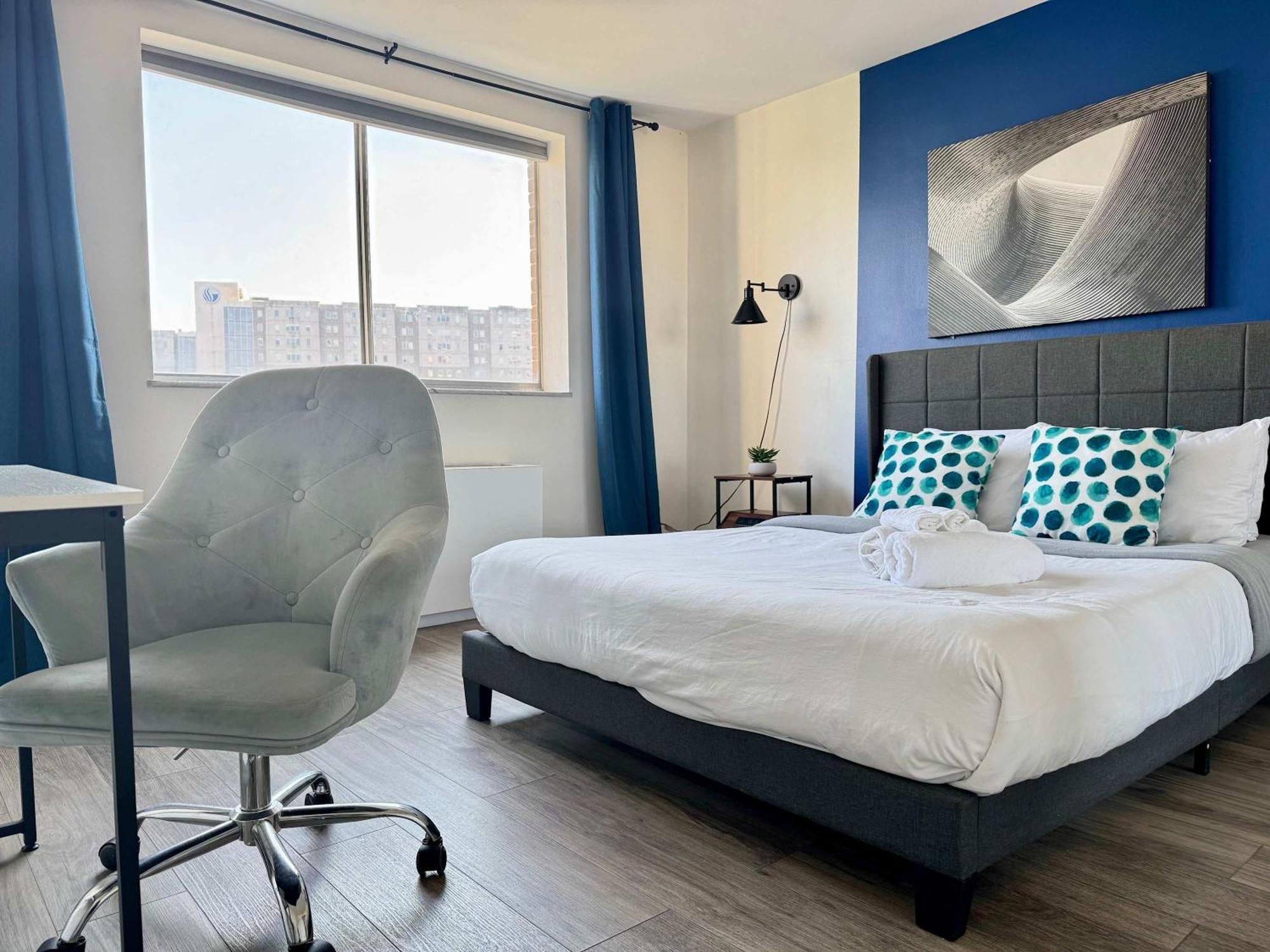 2B1B Modern Downtown Atl Condo W 1 Free Parking Lm1007 Атланта Экстерьер фото